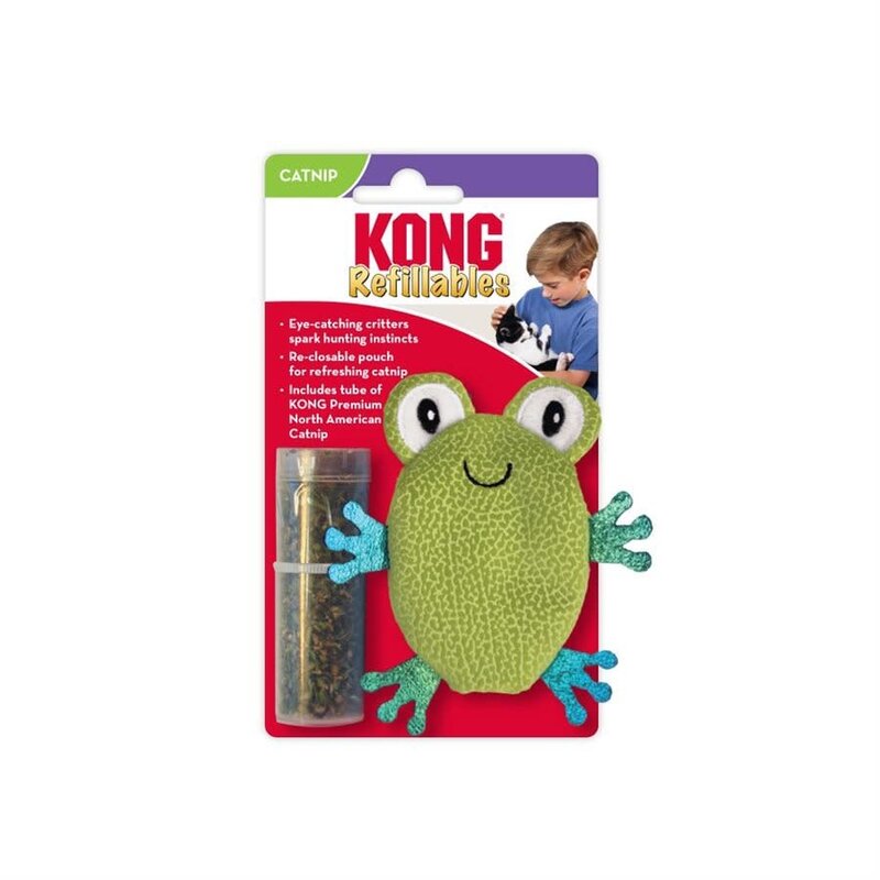Kong KONG for Cats Refillables Toad