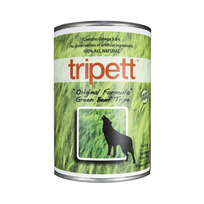 Tripett Tripett Dog Wet - Green Beef Tripe 14oz