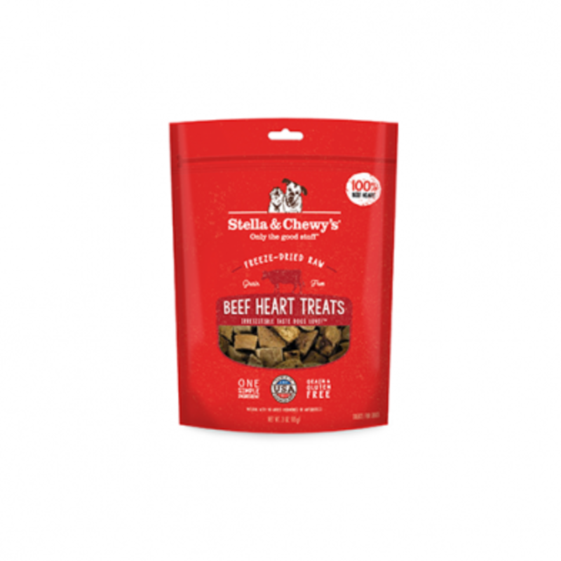 Stella & Chewy's Stella & Chewy's Dog - Freeze-Dried Raw Beef Hearts 3oz