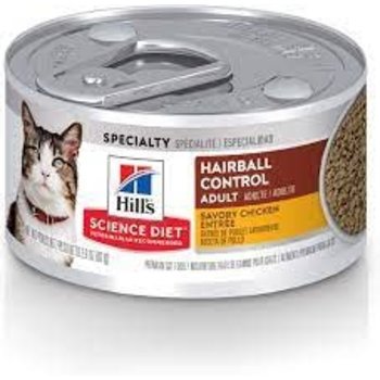 Hill's Hill's Science Diet Cat Wet - Adult Hairball Control Chicken 2.9oz
