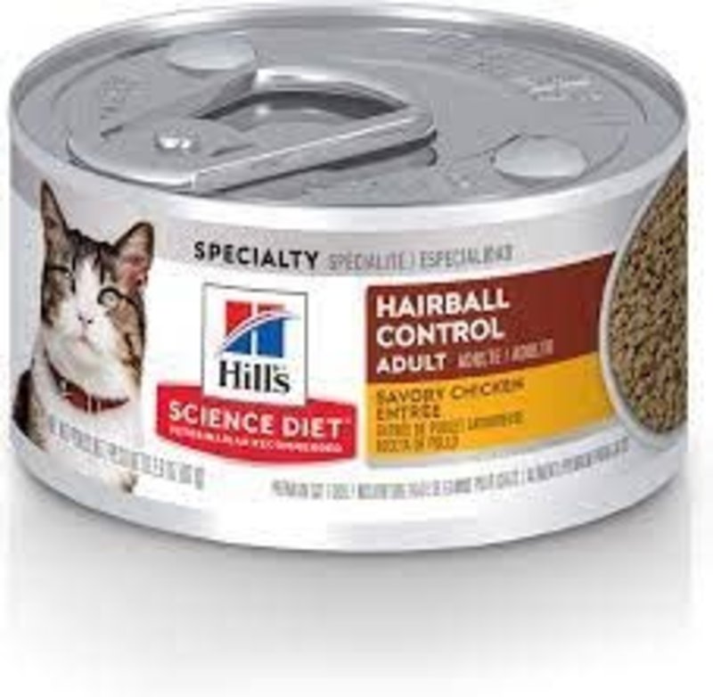 Hill's Science Diet Hill's Science Diet Cat Wet - Adult Hairball Control Chicken 2.9oz