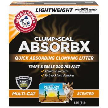 Arm & Hammer Arm & Hammer Cat - Clump & Seal AbsorbX Multi-Cat 6.8kg