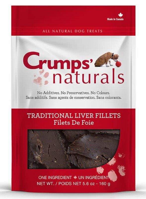 Crumps' Naturals Crumps' Naturals -Traditional Liver Fillets Dog 160g