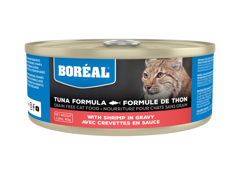 BOREAL Boreal Tuna Red Meat in Gravy with Shrimp 5oz (156g)