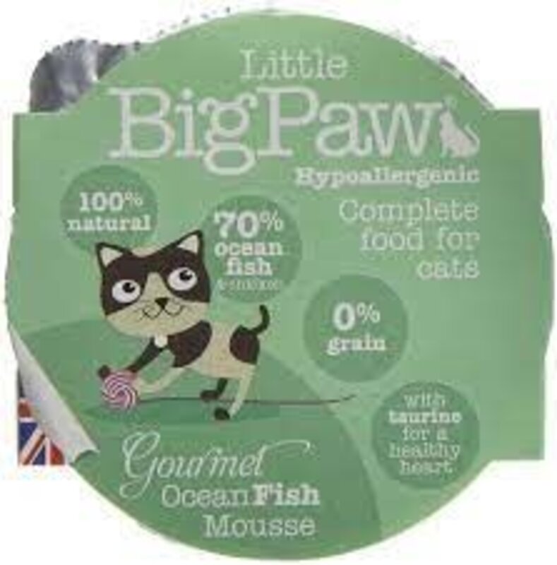 little big paw Little Big Paw Cat - Ocean Fish 3oz