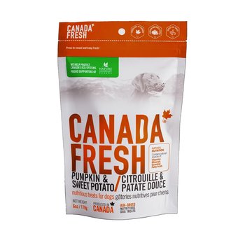 Canada Fresh Canada Fresh Dog Treats - Pumpkin & Sweet Potato - 6 oz
