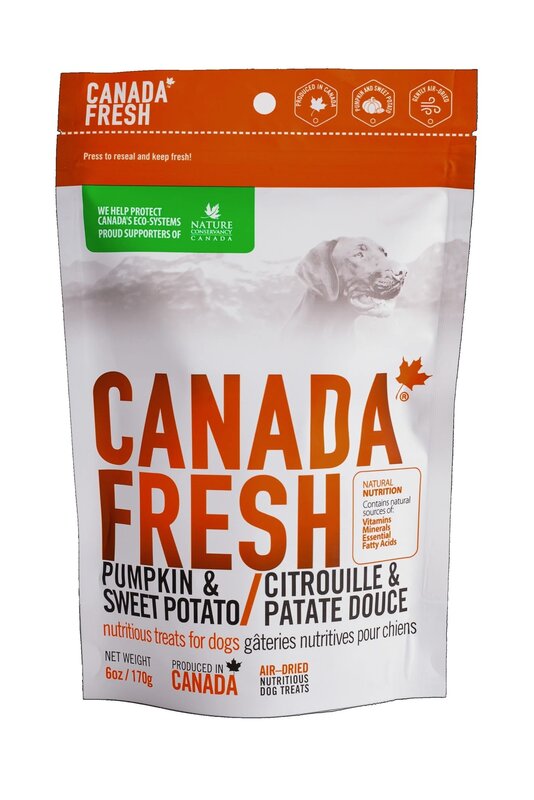 Canada Fresh Canada Fresh Dog Treats - Pumpkin & Sweet Potato - 6 oz