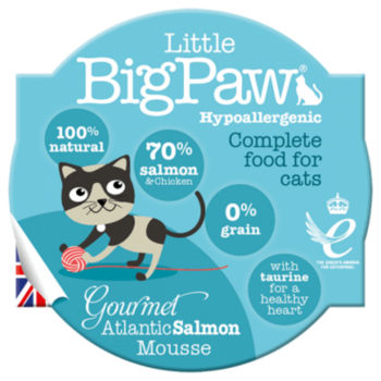 little big paw Little Big Paw Cat - Salmon 3oz