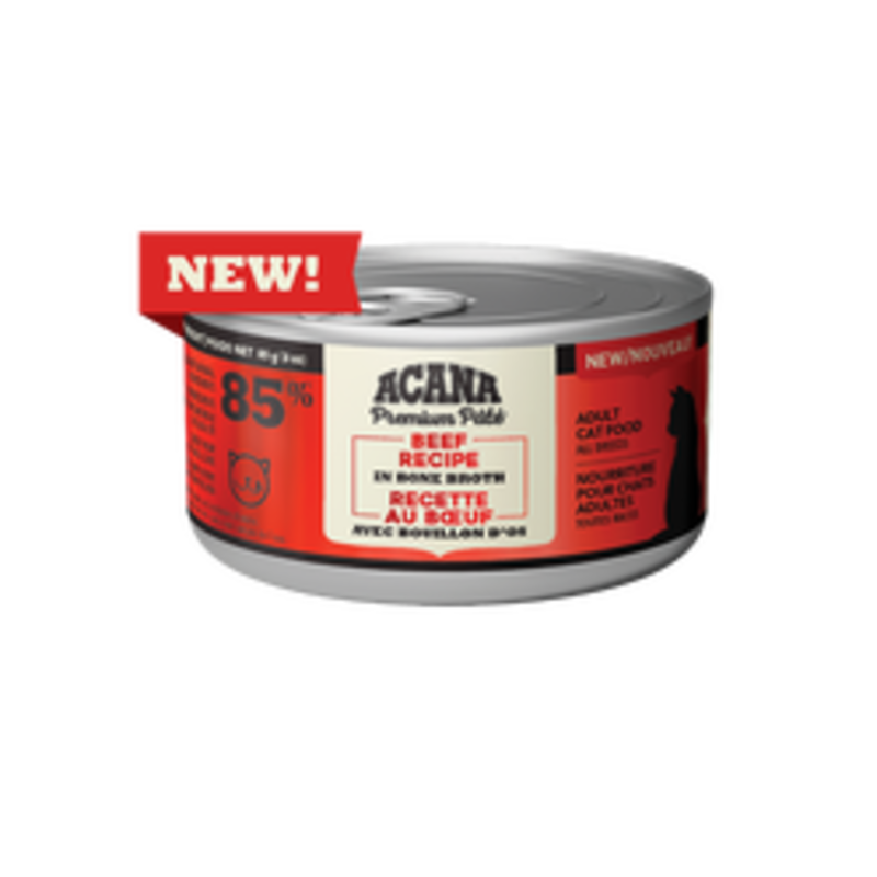 Acana Acana Cat Wet - Beef Recipe In Bone Broth 3oz