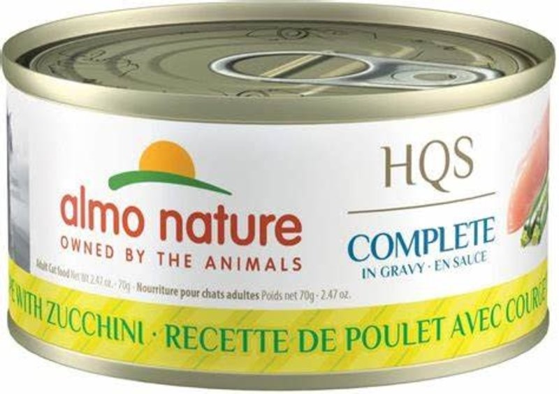 Almo Nature Almo Nature  HQS Complete Chicken with Zucchini in Gravy