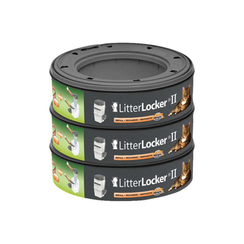 Litter Locker Litter Locker II 3-Pack Refill