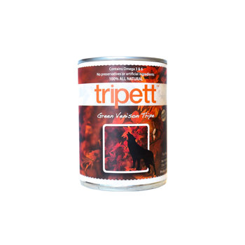 Tripett Pet Kind Dog Wet - Tripett Green Venison Tripe 14oz