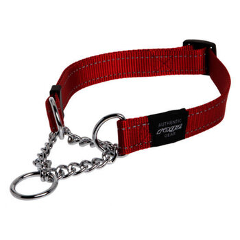 Rogz Rogz - Utility Control Chain Collar Red XL