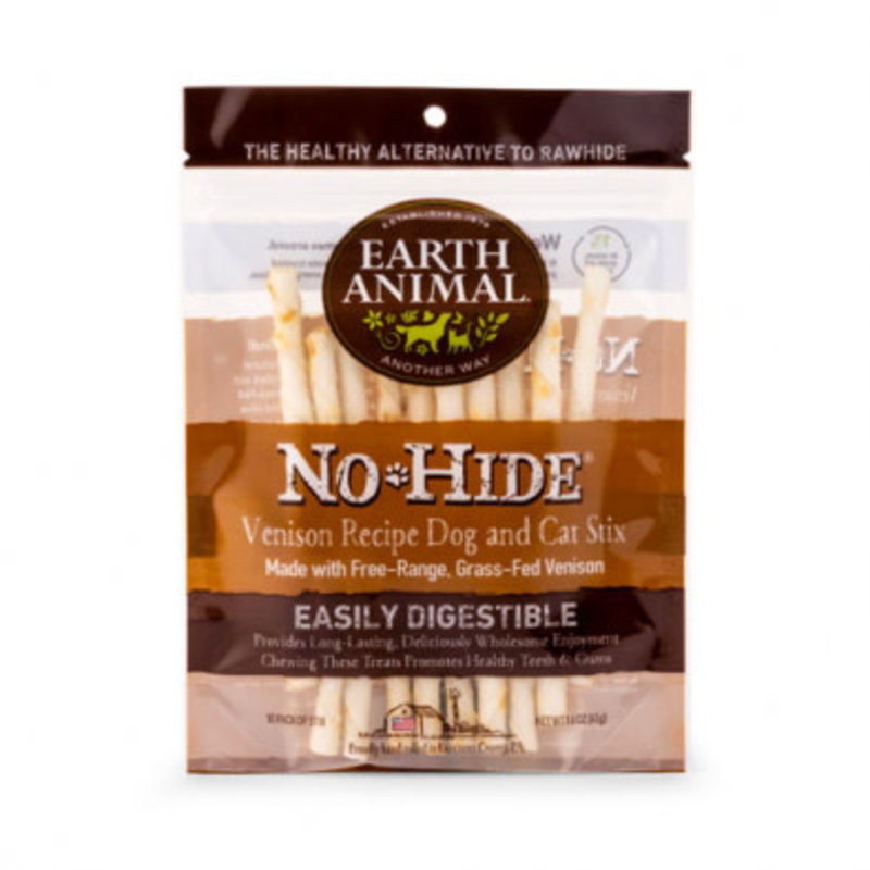 Earth Animal Earth Animal® No-Hide® Venison Recipe Stix (10 Pack) Dog & Cat Chew