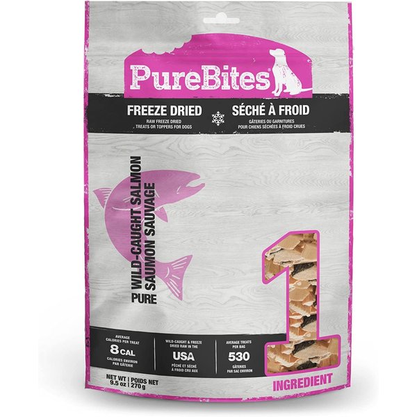 Pure Bites PureBites® Salmon Freeze-Dried Dog Treats 270g