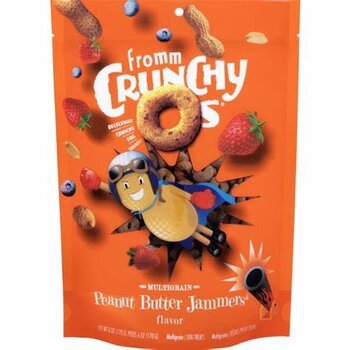 Fromm Fromm - Crunchy O's Peanut Butter Jammers Flavour 6oz