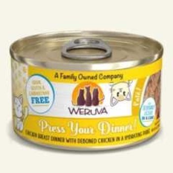 Weruva Weruva Cat Wet - "Press Your Dinner" Chicken Breast w/ Deboned Chicken 5.5oz