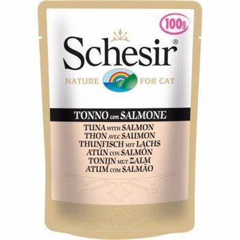 Schesir Schesir Cat Wet - Tuna w/ Salmon 100g Pouch