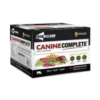 Iron Will Iron Will Raw - Canine Complete Beef Dinner 6lbs