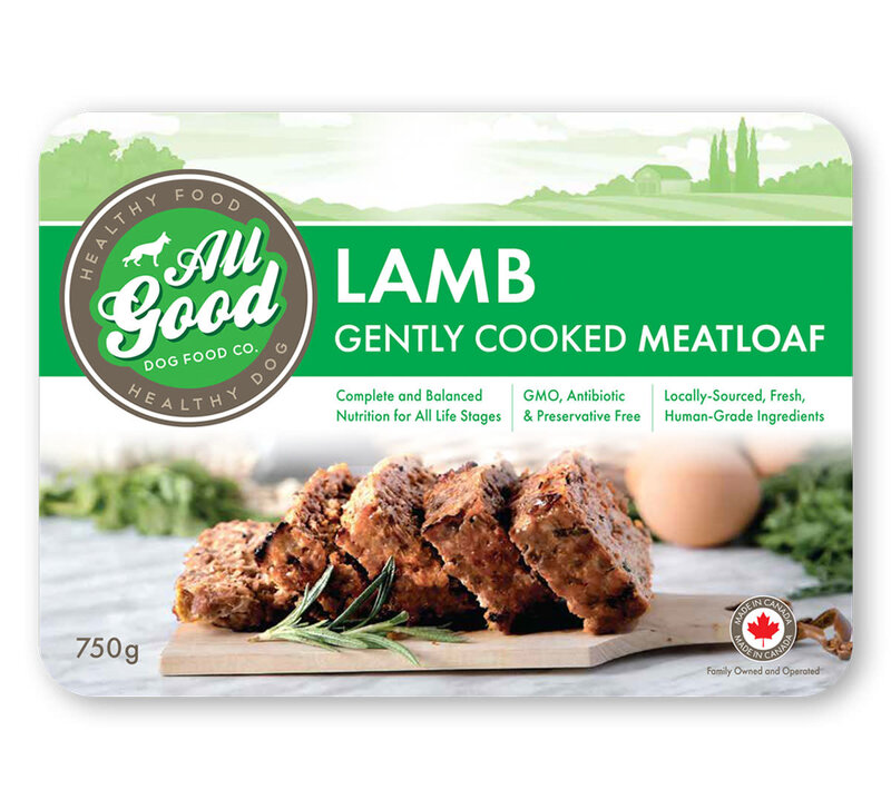 All Good All Good - Gently Cooked Meatloaf Lamb 750g