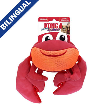 Kong Kong® Shakers™ Shimmy Crab Medium Dog Toy