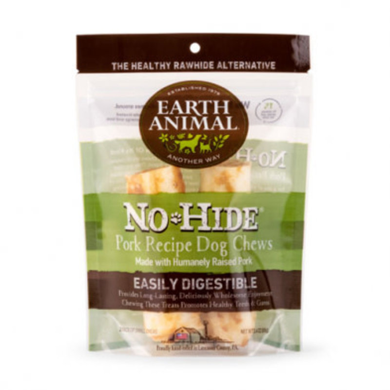 Earth Animal Earth Animal® No-Hide® Pork Recipe Small (2 Pack) Dog Chew
