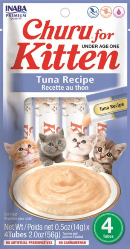 Inaba Inaba Cat - Churu for Kitten Tuna (4 pc)