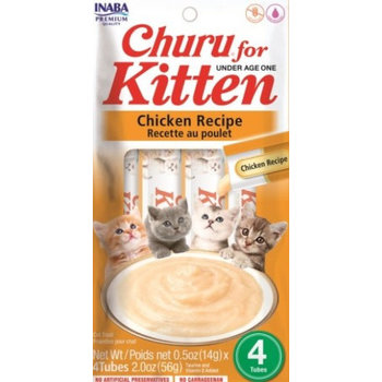 Inaba Inaba Cat - Churu for Kittens Chicken (4 pc)