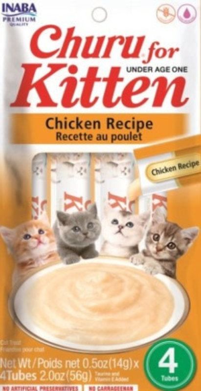 Inaba Inaba Cat - Churu for Kittens Chicken (4 pc)