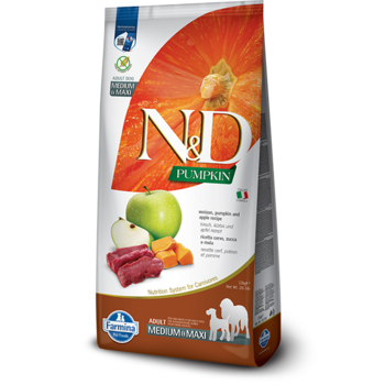 n&d N&D Dog Dry - Pumpkin Venison & Apple Adult Med/Max 26.5lbs