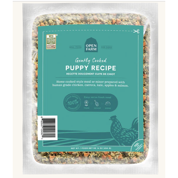 Open Farm OPEN FARM® GENTLY COOKED PUPPY RECIPE FROZEN DOG FOOD 8 OZ