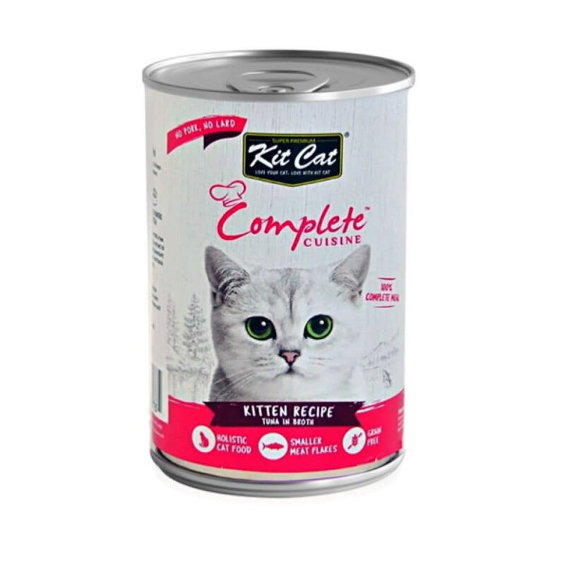 Kit Cat Kit Cat® Complete Cuisine™ Kitten Recipe Tuna in Broth Wet Cat Food 150gm