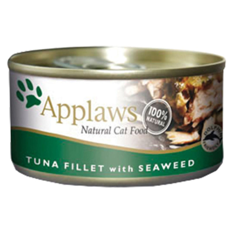 Applaws Cat APPLAWS Cat Wet - Tuna Fillet With Seaweed in Broth 2.47 OZ