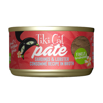 Tiki Cat Tiki Cat Cat Wet - Pâté Grill Sardines & Lobster 2.8oz