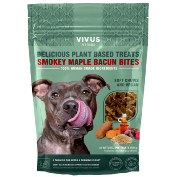 V-Planet VIVUS -  Smokey Maple Bacun Bites Vegan Dog Treats 150 g
