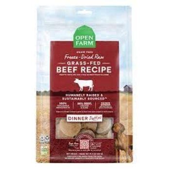 Open Farm Open Farm Dog - Grain-Free Freeze-Dried Raw Beef Dinner Patties 10.5oz