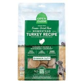 Open Farm Open Farm Dog - Grain-Free Freeze-Dried Raw Turkey Dinner Patties 10.5oz