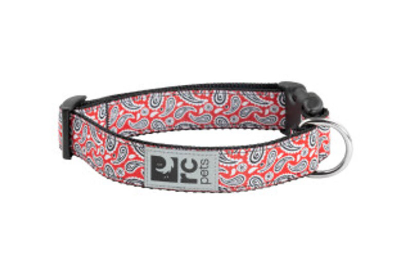 RC Pets RC Pets Rebel Red Clip Collar XS (7"-9")