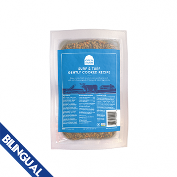 Open Farm Open Farm - Surf & Turf Gently Cooked Recipe Frozen Dog Food 8 oz