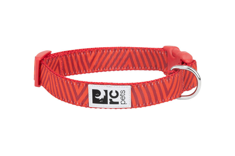 RC Pets RC Pets Clip Collar - Goji Chevron  XS (7"-9")