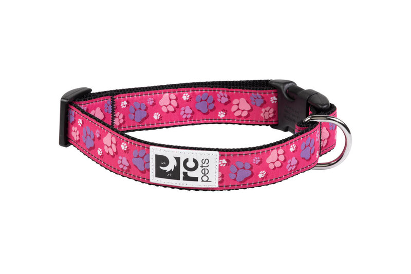 RC Pets RC Pets lip Collar - Fresh Tracks Pink XS (7"-9")