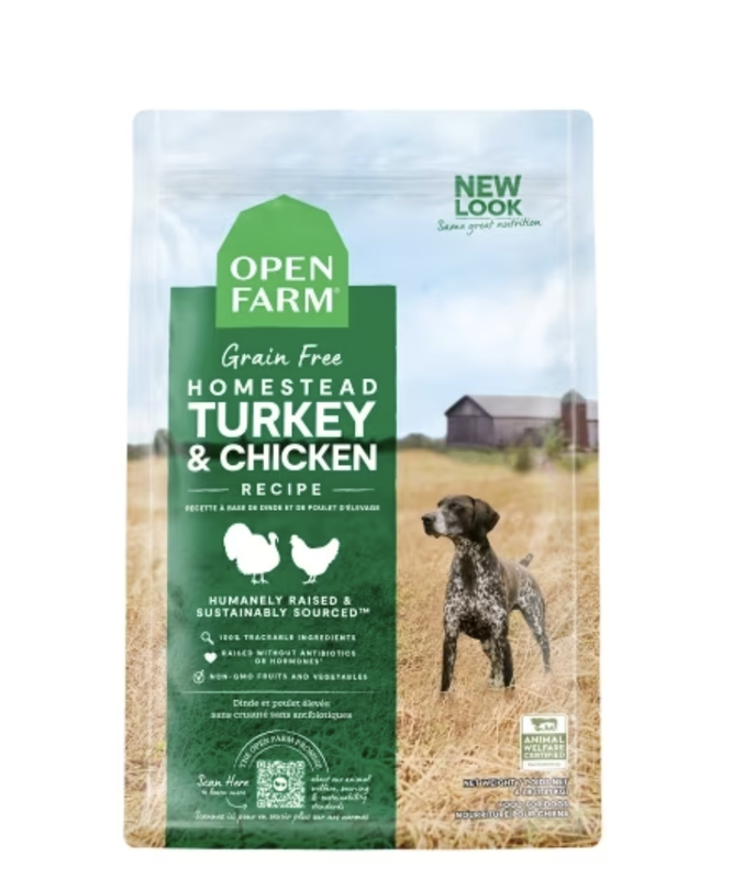 Open Farm Open Farm Dog Dry - Grain-Free Turkey & Chicken 11lbs