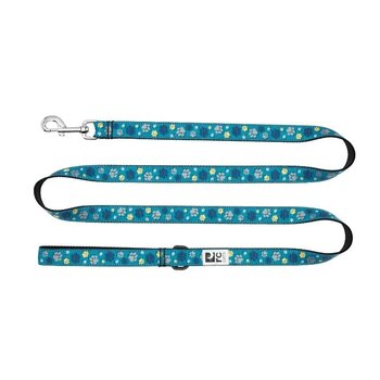 RC Pets RC Pets - Patterned Leash 1" x 6' Fresh Tracks Teal