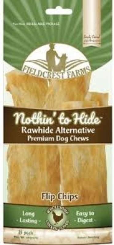 nothin to hide Nothin' To Hide Rawhide Alternative Flip Chips Chicken 8 count