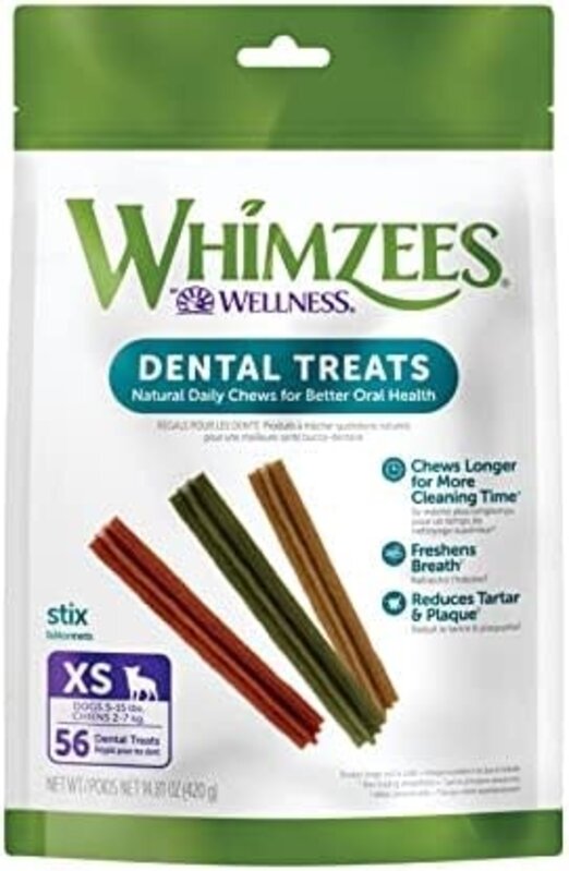 Whimzees Stix XS Dog Dental Treats