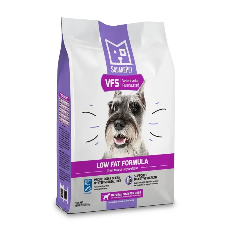 Square Pet Square Pet Dog Dry - VFS Low Fat Gastro Support 4.4lbs