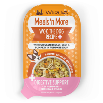 Weruva Weruva Dog Wet - Meals 'n More Digestive Support Wok The Dog Recipe+ 3.5oz
