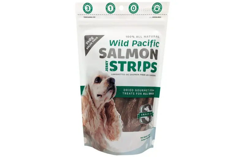 Snack 21 Snack 21 - Wild Pacific Salmon Jerky Strips 140g