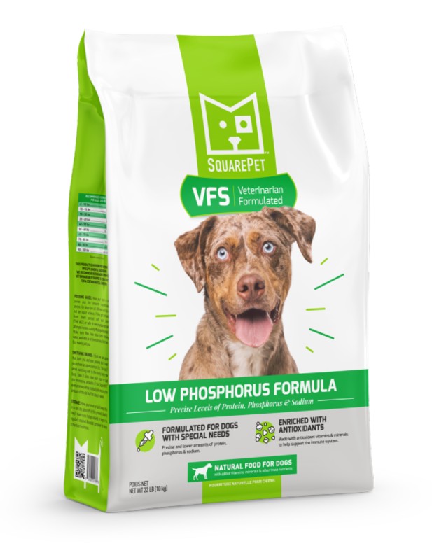 Square Pet Square Pet Dog Dry - VFS Low Phosphorus 4.4lbs