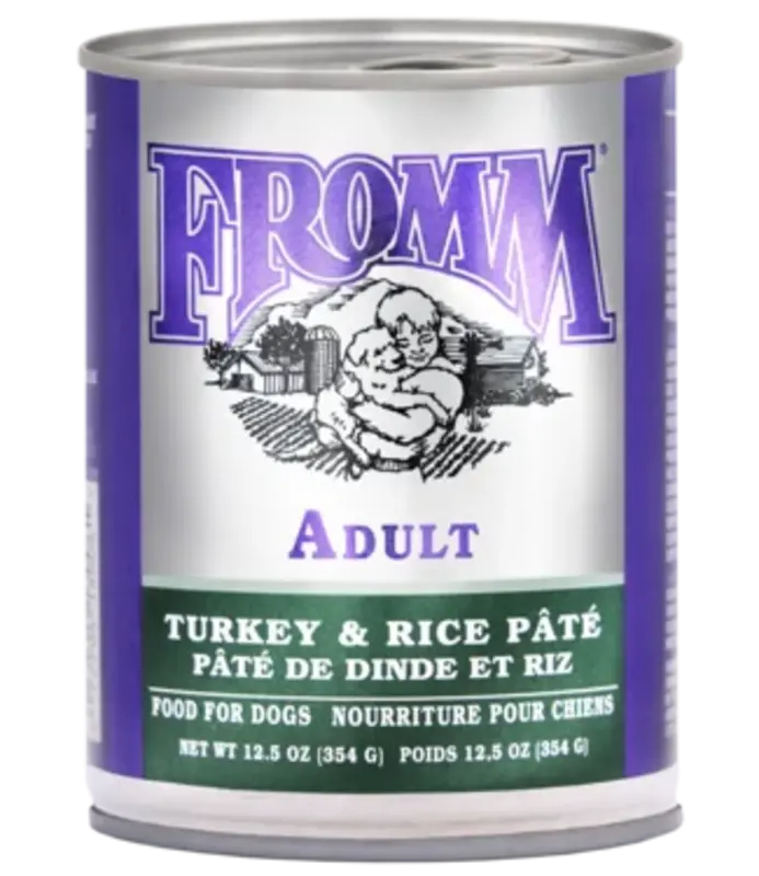 Fromm Fromm Adult Turkey & Rice Pate 12.5oz